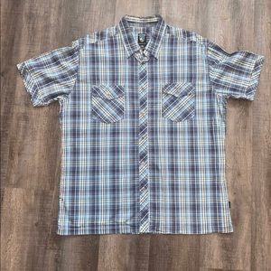 Kuhl Suncel plaid button up shirt XL